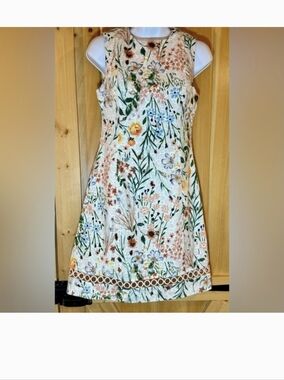 Calvin Klein Multicolor Floral Dress